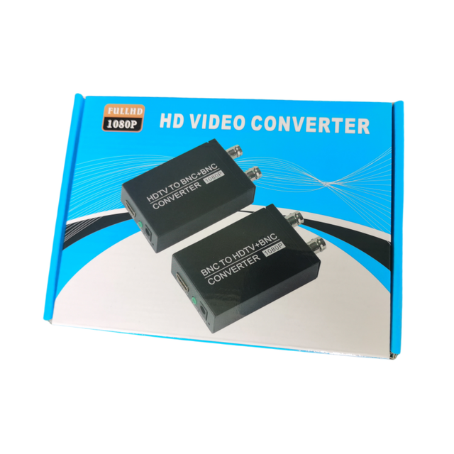 BNC to HDtv Video Signal Converter Adapter 1080P for Monitor HDTV DVRs CVBS Metal OEM