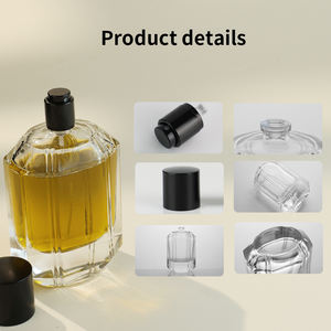 Botella de Perfume de Vidrio Cilíndrica con Cuello de Rosca Eric, Color Degradado, 30ml 50ml 100ml, Botella de Perfume de Lujo con Atomizador - Product Image 4