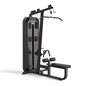CZFIT Commercial Fitness Equipment Lat Pulldown & Low <b>Row</b> <b>Machine</b> Plate Loaded Safety Steel Construction CE Certified for Unisex - Product Image 5