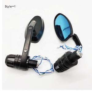 Rétroviseurs <span class=keywords><strong>de</strong></span> <span class=keywords><strong>guidon</strong></span> <span class=keywords><strong>de</strong></span> moto Motorefit avec clignotants LED, universels 7/8" <span class=keywords><strong>22MM</strong></span> - Product Image 4