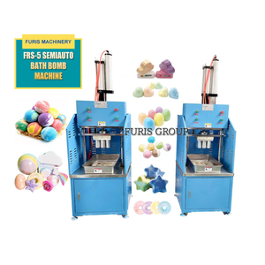 Machine à fabriquer des bombes de bain et de douche pneumatiques FURIS FRS-1A pour usage domestique, 1, 2 ou 3 couleurs, formes et tailles multiples, moule multi-formes, certifiée CE - Product Image 6