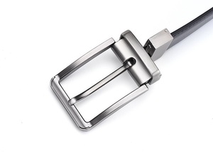 Venda quente Girado Fivela Cinto de Couro dos homens Luxo Reversível Fivelas Cintos Menino Couro Cintos de Couro Genuíno para Homens Calças Jeans - Product Image 2