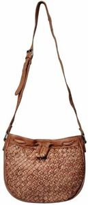 Bolso Bandolera de Cuero Genuino para Mujer con Cadenas, Cierre de Cremallera, Diseño Elegante y Moderno, Correa de Hombro Ajustable - Bolso de Viaje Espacioso - Product Image 2