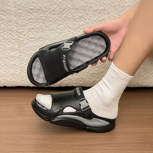 Sandalias <span class=keywords><strong>de</strong></span> Ducha EVA al por Mayor para Hombre, Pantuflas <span class=keywords><strong>de</strong></span> Hotel y Spa Antideslizantes <span class=keywords><strong>de</strong></span> Secado Rápido, Sandalias <span class=keywords><strong>de</strong></span> <span class=keywords><strong>Baño</strong></span>, Logotipo Personalizado OEM, Venta al por Mayor <span class=keywords><strong>de</strong></span> Fábrica - Product Image 4
