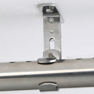 Supports de tringle à <span class=keywords><strong>rideau</strong></span> pour la maison, robustes, en fer noir, étanches, installation facile, haute qualité - Product Image 5