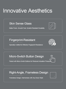 Ánh sáng thông minh chuyển đổi điện 4 gang tự động hóa nhà anh tiêu chuẩn agfrosted Glass tuya ZigBee chuyển đổi app điều khiển từ xa Google Alexa - Product Image 6