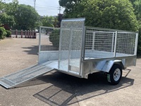 Rampe de chargement pour ATV, UTV, chariot de golf, tondeuse, remorque utilitaire, remorque entièrement soudée