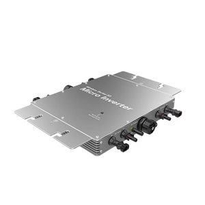 400W High Efficiency Aluminum Alloy <b>Sandblasted</b> Housing, IP65 Waterproof, 4-channel MPPT Control Micro Inverter - Product Image 4