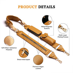 Dibuat untuk membuat terkesan Handyhulle wanita casing ponsel kulit selempang dan tas aksesori ponsel tahan lama - Product Image 3