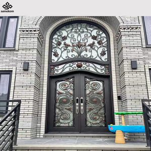 <span class=keywords><strong>Porte</strong></span> d'entrée en acier blindé <span class=keywords><strong>avec</strong></span> double serrure intelligente biométrique par <span class=keywords><strong>empreinte</strong></span> <span class=keywords><strong>digitale</strong></span> et reconnaissance faciale - Product Image 5