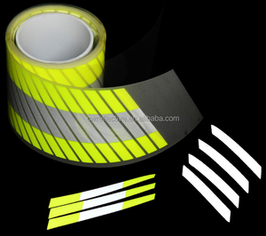 Nastro in vinile resistente alla fiamma con trasferimento di calore riflettente ad alta visibilità per indumenti di sicurezza - Product Image 2