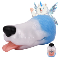 GEEBA Tierkopf Mastur batoren Hund/Schaf/Hirsch Stil Mund Tasche Sex puppe für Mann Silikon Real Vagina Kanal Penis Stroker Spielzeug