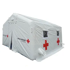 خيمة طبية قابلة للنفخ من مادة البولي فينيل كلوريد بأفضل جودة تُوضع في حالات الطوارئ وقابلة للنقل وقابلة للنفخ في المستشفيات للبيع بسعر المصنع