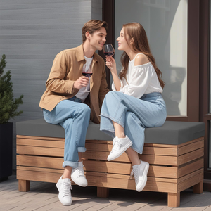 Durable Patio Furniture Filling Foam <strong>Settee</strong> <strong>Cushion</strong> Waterproof Bench <strong>Cushion</strong> for Outdoor Furniture Sofa - Product Image 4