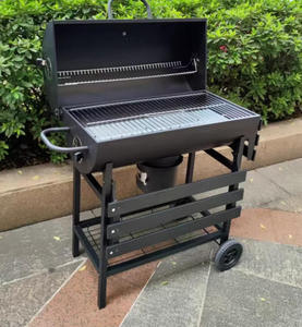 Parrilla de Carbón <span class=keywords><strong>Automática</strong></span> <span class=keywords><strong>Giratoria</strong></span> de Hierro para Exteriores, Nueva Llegada de Fábrica OEM, <span class=keywords><strong>Barbacoa</strong></span> Americana para 3-5 Personas - Product Image 6