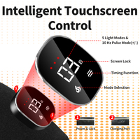 OEM ODM Nouvelle Bandeau Chauffant Portable Sans Fil Réglable à Lumière Rouge Infrarouge SHINEERA 56 LED pour Soulagement de la Douleur