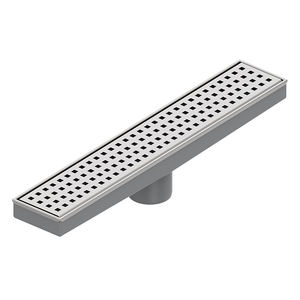 SANIPRO couverture de grille en acier inoxydable de couleur personnalisée fond en <span class=keywords><strong>plastique</strong></span> salle de bain Anti-odeur <span class=keywords><strong>douche</strong></span> Drainage drains de sol linéaires courts - Product Image 4