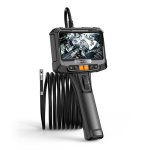 2MP 1-2m 5 pouces IPS Display 8.5/6/3.9mm 2000mAh Batterie IP67 Intérieur Extérieur OEM Carte SD Caméra d'inspection rotative 1 an - Product Image 1