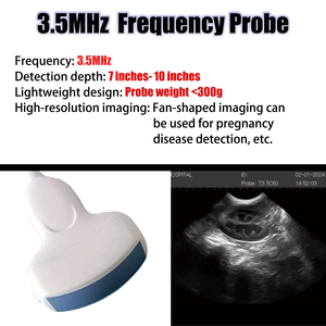 Mesin Peralatan USG Hewan Portabel 5,7 Inci dengan Probe Mekanis untuk Kehamilan Hewan - Product Image 3