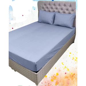 Drap-housse 100 % coton King Size, ensemble 3 en 1 drap et taie d'oreiller, douceur de luxe garantie - Product Image 1