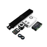 Kit de table coulissante CNC robuste Modèle 15100 avec moteur NEMA23, pilote DM556, alimentation et contrôleur pour machine CNC à glissière linéaire axe XYZ