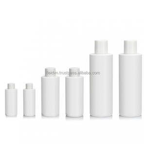 ขวดปั๊มโลชั่นทรงกลม PETG รุ่น Fleid COP-0001 ผิวด้าน พิมพ์ลายด้วยกรด ฝาเกลียวสีเงิน สำหรับบรรจุภัณฑ์ผลิตภัณฑ์ดูแลผิว - Product Image 1
