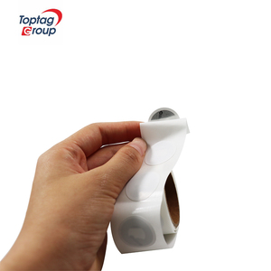 13.56MHz nfc213 144 byte đường kính 25mm Thẻ Nhãn Trắng - Product Image 2