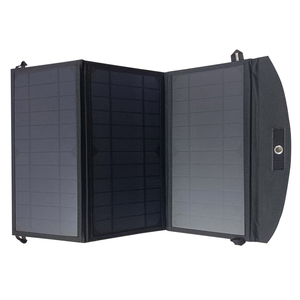Panel Solar Portátil <span class=keywords><strong>Sunpower</strong></span> de 30w 20w, Placa Solar de 5v, Cargador Solar Inteligente de 12V para Teléfono Móvil o Automóvil - Product Image 2