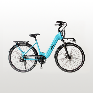 Vélo électrique de ville pour femmes adultes, frein à disque, 27,5 pouces, 48 V, rechargeable - Product Image 1