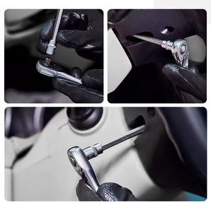 KARLION Ensemble d'outils de réparation et de démontage d'airbag de voiture 12 pièces Clés Douilles pour VW Audi Mercedes-Benz BMW <span class=keywords><strong>Opel</strong></span> Renault - Product Image 3