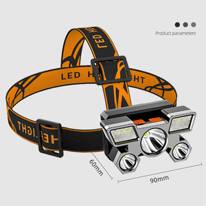 Powerful <b>Rechargeable</b> Head Flashlight for Fishing <b>Led</b> Headlamp Camping Headlights Hunting Torch Hiking Front <b>Lanterns</b> - Product Image 4