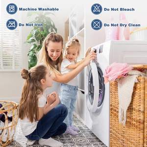 Coprimaterasso Trapuntato Impermeabile - Cotone Cavo Silenzioso, Tasca Profonda, 100% Impermeabile e Antipolvere, Bianco - Product Image 4