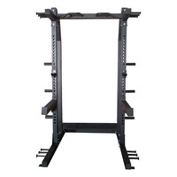 ZJFIT Z-94 Rack de musculation en métal chinois pour Cross Fitness, Power Rack, Demi-rack pour haltérophilie, Utilisation intérieure, 127 kg, 153x141x234 cm