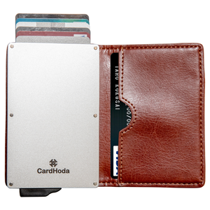 Custom Short Unisex Card Holder <b>Wallet</b> with Open Closure <b>RFID</b> Anti-Theft Feature Nylon Lining Fashion PU - Product Image 2