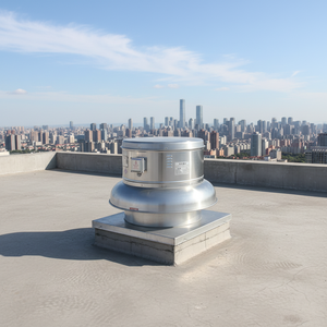 Ventilateur <span class=keywords><strong>d</strong></span>'extraction centrifuge industriel résistant à la corrosion pour évacuation de fumées et <span class=keywords><strong>d</strong></span>époussiérage de toiture - Product Image 1