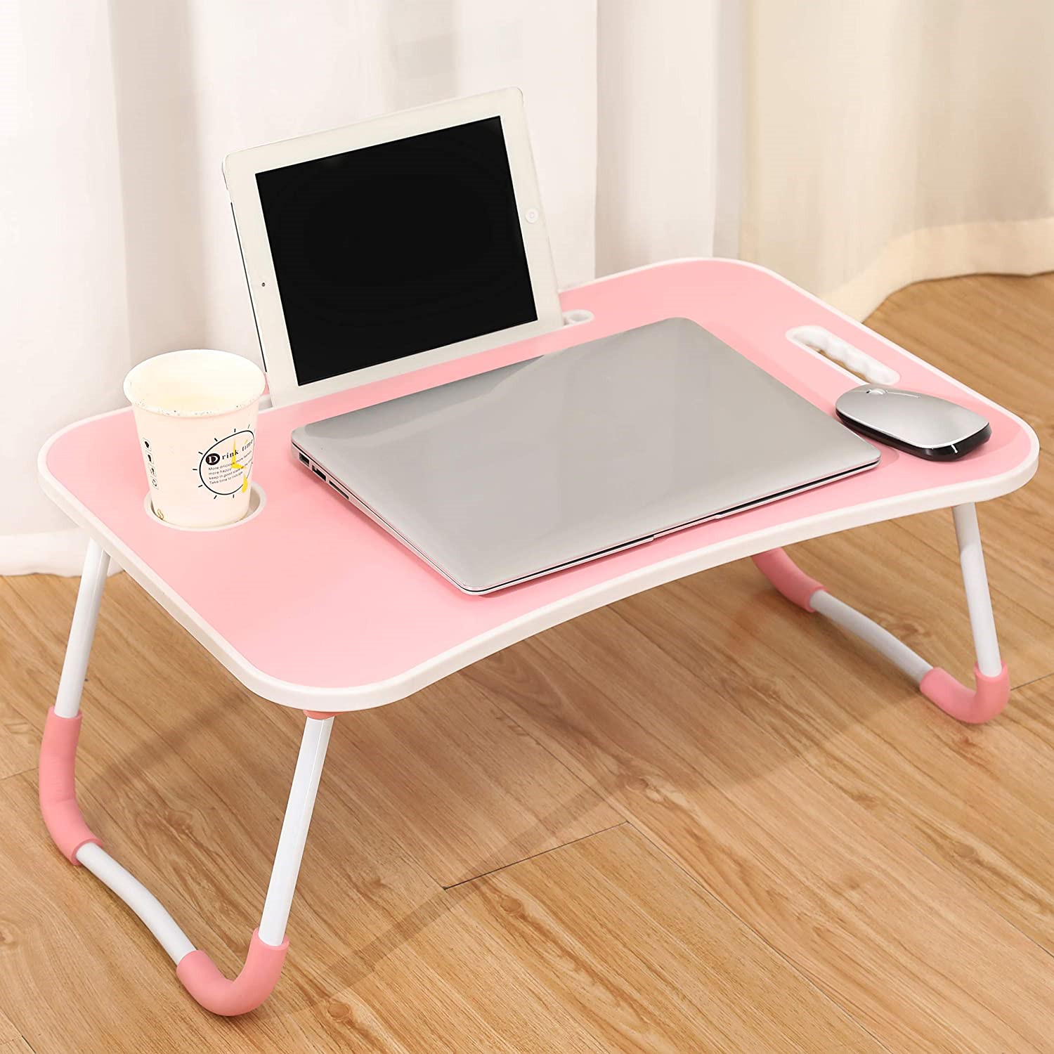 Folding laptop desk computer tablet portable laptop desk for laptop