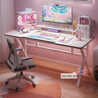 Vente en gros sur mesure OEM bureau de jeu moderne simple table d'ordinateur de jeu