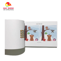 Libro de Cuentos de Tapa Blanda para Aprendizaje Temprano, Impresión Offset Personalizada, Encuadernación Perfecta, Papel Recubierto, Cartón Laminado