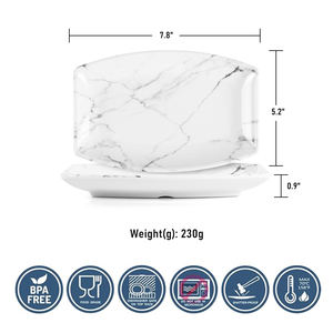 SWAN vente en gros de plaques de mélamine de conception classique en marbre de 7.8 pouces pour une utilisation intérieure et extérieure - Product Image 2