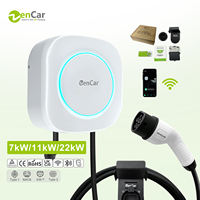Câble de charge pour véhicule électrique OEM 32A Type 2, extrémité ouverte, 7 kW, IEC 62196, câble de charge fixe, 5 mètres, TPU, connecteur Zencar T2 pour borne de recharge murale