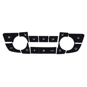 Pegatina de reparación para botones de control de aire acondicionado Buick Regal, modelos 2008-2013, adhesivo de PVC personalizado, reutilizable - Product Image 4