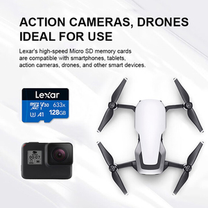 Bán buôn Lexar 633x thẻ nhớ 32GB đến 256GB <span class=keywords><strong>Micro</strong></span> TF <span class=keywords><strong>SD</strong></span> thẻ với 100 mét/giây Tốc độ flash cho PC - Product Image 3