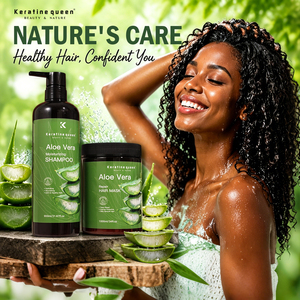 Champú Herbal con Extractos Puros de <span class=keywords><strong>Aloe</strong></span> Vera, Nutritivo para Uso Diario, Champú para Cabello Seco y Dañado, Precio al por Mayor - Product Image 3