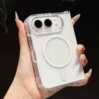 Compatible avec l'étui de protection pour écran pliable 18 Fold, étui pour téléphone à écran pliable 18 Ultra, étui transparent magnétique en acrylique