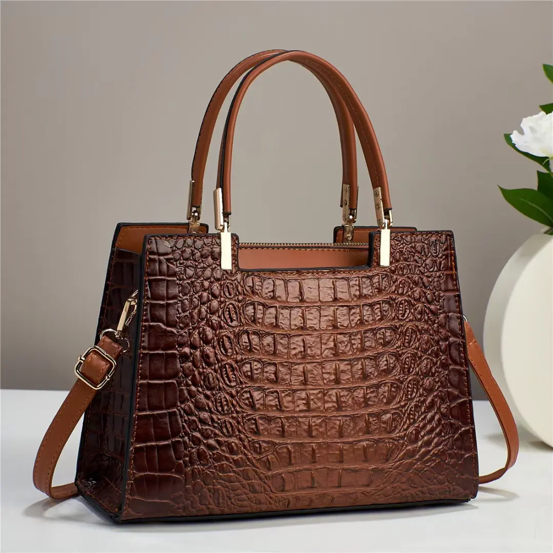 Hochwertige A-Klasse Luxustaschen große Kapazität Ein-Schulter-Handtasche stilvolle Taschen für Damen