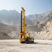 Foreuse rotative double 240 kN, profondeur de forage maximale 70 m pour le battage de pieux de fondation