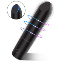 Leistungsstarker Diskreter Lippenstift-Vibrator Brustwarzen-Klitoris-G-Punkt-Stimulator Reiseportabler Leiser Mini-Bullet Erwachsenen-Sexspielzeug für Frauen