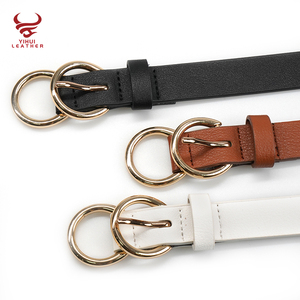 Offre Spéciale 2 Boucles À La Mode Designer <span class=keywords><strong>Noir</strong></span> Ceintures Faux Cuir France Célèbre <span class=keywords><strong>Marque</strong></span> <span class=keywords><strong>Ceinture</strong></span> En Cuir Femmes - Product Image 2