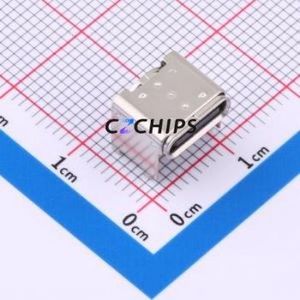 TYPE-C 16PIN DG4.3 USB Connector SMD Connector ( Connector Type: Type-C )( Protocol Standard: USB 3.1 )( Gender: Female ) - Product Image 1