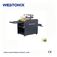 Machine à plastifier électrique numérique à pression automatique WESTONIX 390 520 650 à chauffage par huile, haute productivité